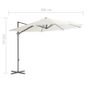 Cantilever Umbrella with Steel Pole Sand 300 cm Image 8