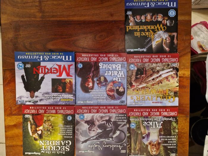 25 Magic & Fantasy newspaper DVDs in excellent condition