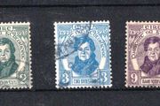 1929 Ireland Catholic Emancipation Centenary (Daniel O'Connell) Commemorative Stamps Used