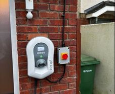 EV charger installation