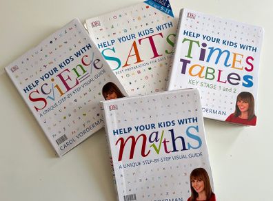 Bundle of Educational Books for Kids by Carol Vorderman