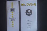 4 x Unused blank DVDs