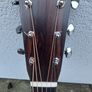 Martin Custom Shop D28 Style Acoustic. Italian Spruce top, Incredibly Figured Ziricote Back and Sides. Golden Era Bracing. Unique one off Custom Build. Exquisite. Image 5