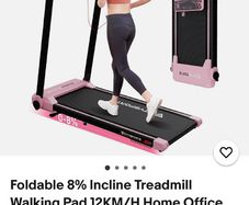 Treadmill pink