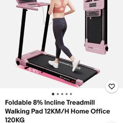 Treadmill pink