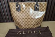 Gucci GG crystal monogram toted bag