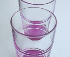 Set of 2 Coloured Glasses