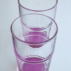 Set of 2 Coloured Glasses