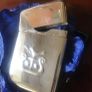 Solid Silver Business Card Holder Image 4