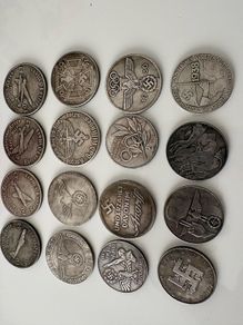 Reproduction Hitler coin 1935-1944 fot 10 euro each