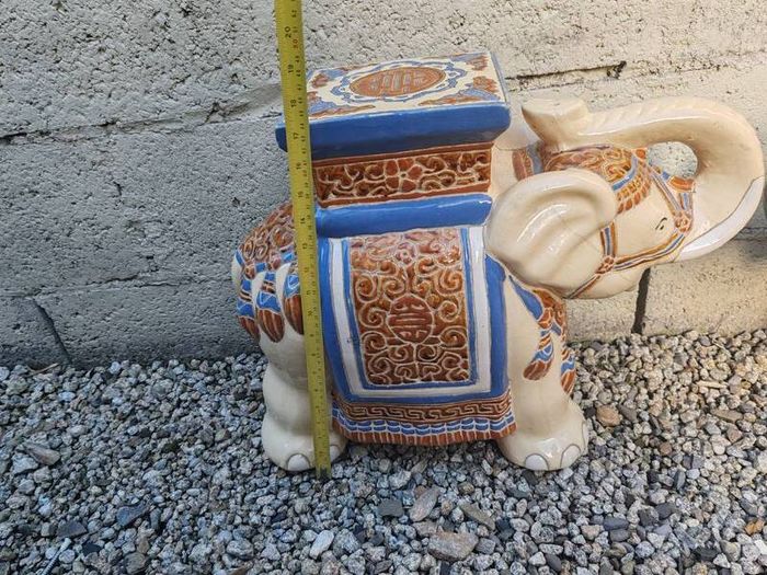 Elephant plant holder