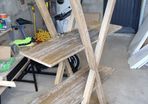 Bookcase shelves display cabinet