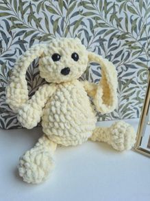 Handmade Plush Crochet Bunny Rabbit