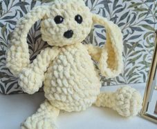 Handmade Plush Crochet Bunny Rabbit