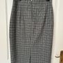 Zara Ladies Check Skirt Size Large Image 2