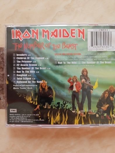Iron Maiden CD  - The Number Of The Beast