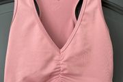 PINK SODA SPORT ladies blush pink sports bra size 6