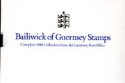 1988 Guernsey (Channel Islands) Stamp Year Book (softback) issued by Guernsey Post
