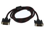 2.8M DVI-D (24+1) Dual Link (Male/Male) Nylon Braided/Gold-Plated Cable (Brand New/Warranty)