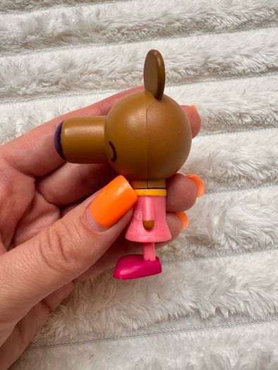 Hey duggee Norrie the Mouse Figure Brown approx. 6.5 cm. Used Please see photos