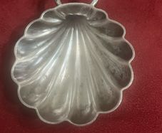 silver plated dish