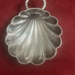 silver plated dish