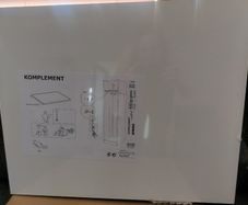Ikea Komplement White Shelf 50 x 58cm