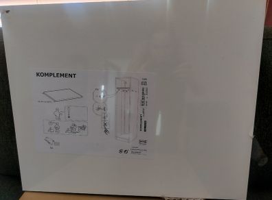 Ikea Komplement White Shelf 50 x 58cm
