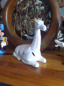 ceramic giraffe pomander