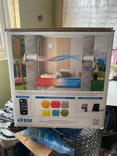 BSK Zephyr V2 Single-Room MVHR Heat Recovery Unit