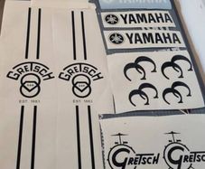 Drum decals / stickers