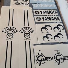 Drum decals / stickers