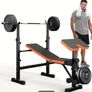 6-in-1 Adjustable Weight Bench Image 4