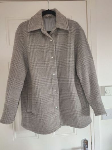 Wool oversized shirt jacket, Other Stories