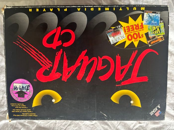 Boxed Atari Jaguar CD