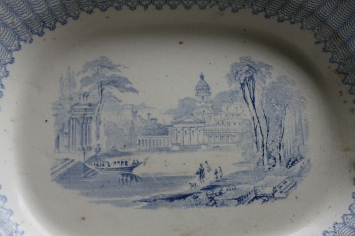 Antique plate (14"x11")