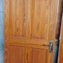 5 Solid Wood Pine Interior Doors Standard Size (Inc. 2 Glass Panels) Image 3
