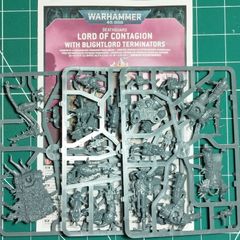 Warhammer 40k Death Guard Lord Felthius and the Tainted Cohort