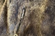 Guess hooded Fur Jacket