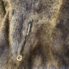 Guess hooded Fur Jacket