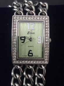 Art deco style tank watch