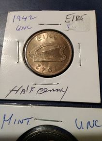 Two Eire  Coins Mint