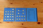 Great Britain Sixpence 1937 To 1967 [34 Coins Inc 10 x Silver Pre 47] Whitman Folder