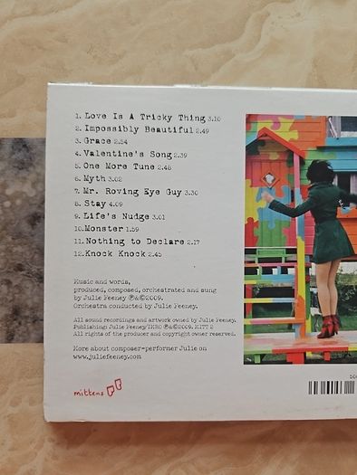 Julie Feeney CD - Pages