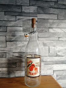 decorative bottle with lights