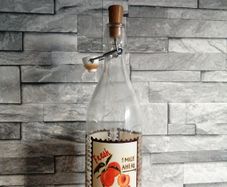 decorative bottle with lights