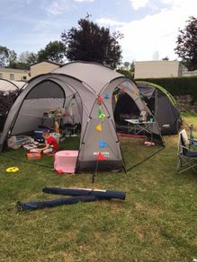eurohike dome shelter with sides