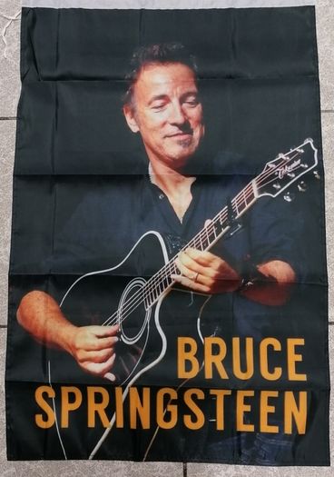 Bruce Springsteen flag 3ft x 2ft.