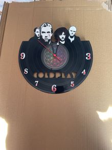 Coldplay Record Clock