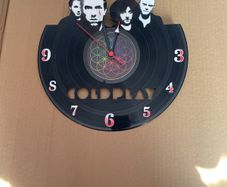 Coldplay Record Clock